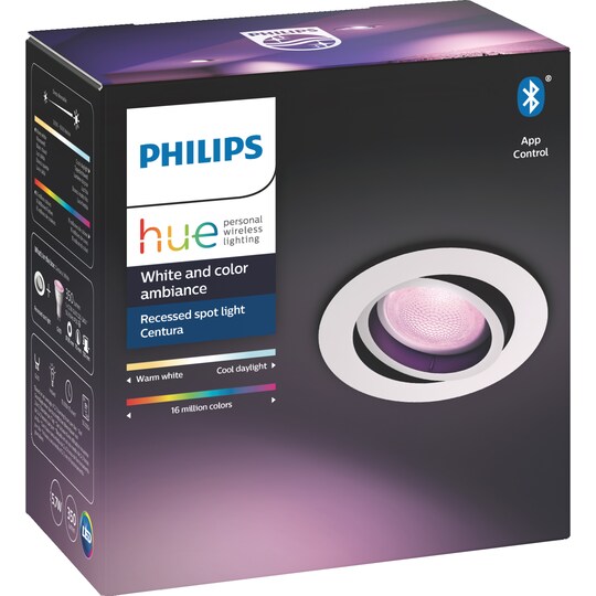 Philips Hue Centura infälld spotlight 5045131P7 (vit)