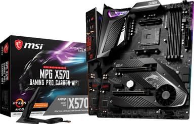 MSI MPG X570 Gaming Pro Carbon WiFi moderkort