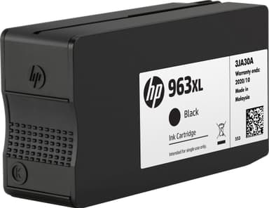 HP 963 XL svart högkapacitets bläckpatron