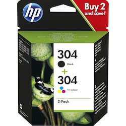 HP 304  4-färgers bläckpatron multipack