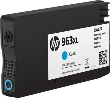 HP 963 XL cyan högkapacitets bläckpatron