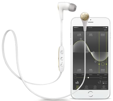 Jaybird X3 Trådlösa in-ear-hörlurar (vit)