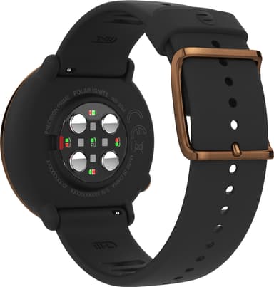 Polar Ignite träningsklocka M/L (svart/koppar)