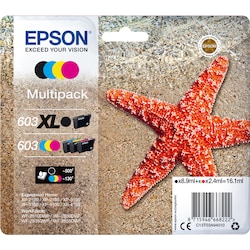 Epson 603 bläckpatron XL+ std combopack