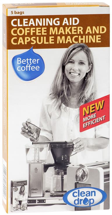Rengöring av Kaffebryggare CLEANDROP