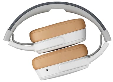 Skullcandy Crusher trådlösa around-ear hörlurar (vit)