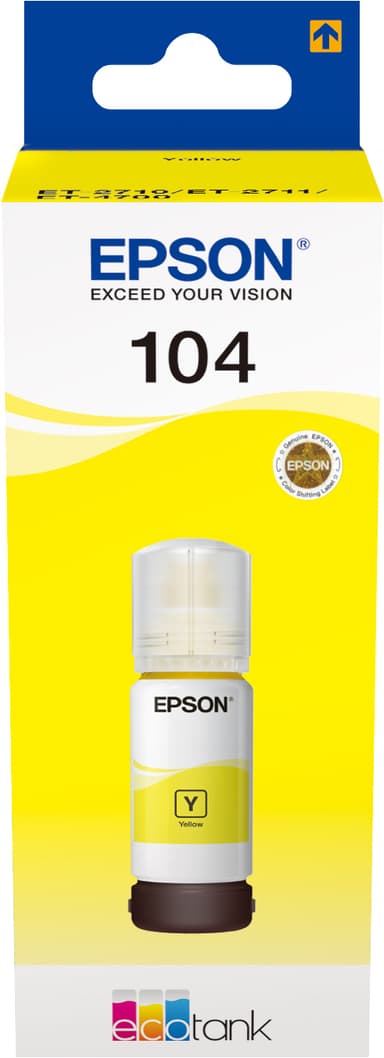 Epson 104 EcoTank bläckflaska gul