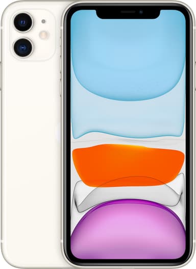 iPhone 11 64 GB (vit)