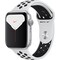 Apple Watch Series 5 Nike+44mm (silver alu/svart Nike sportarmband)