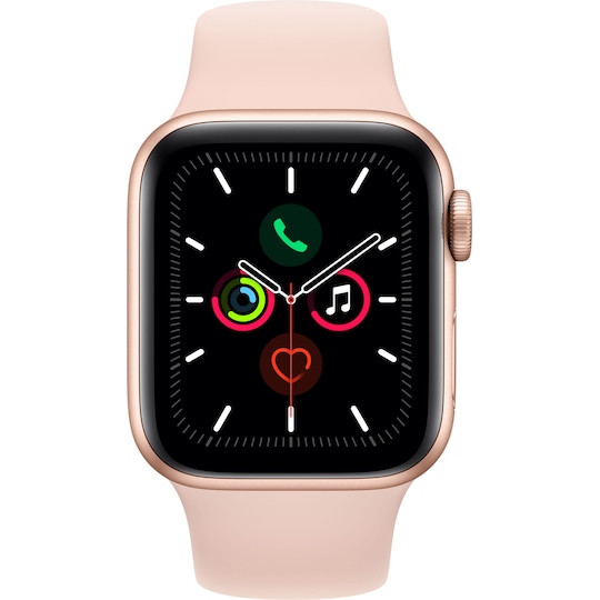 Apple Watch Series 5 40mm (guld alu/rosa sand sportarmband)