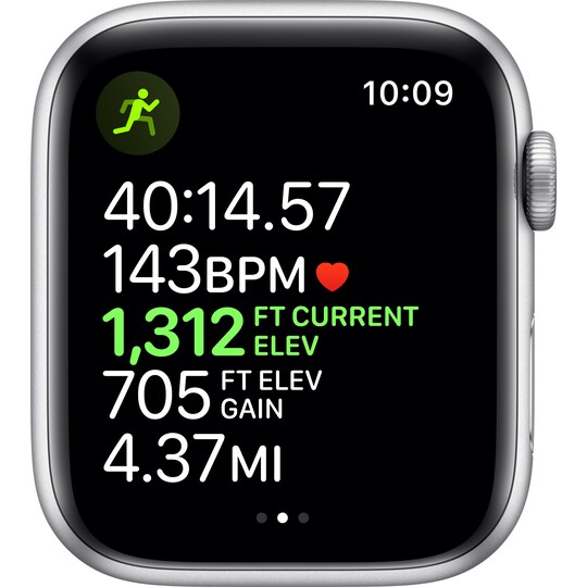 Apple Watch Series 5 Nike+ 44mm (silver alu/black Nike sportband)