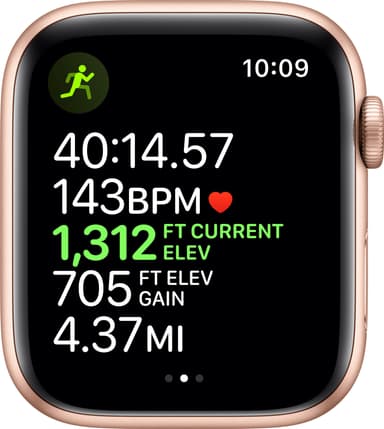 Apple Watch Series 5 44mm (guld alu/rosa sand sportband)