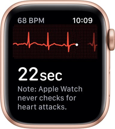 Apple Watch Series 5 44mm (guld alu/rosa sand sportband)