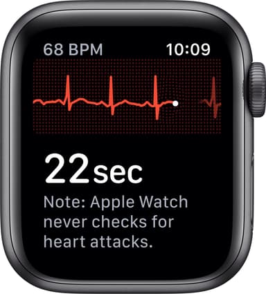 Apple Watch Series 5 40mm (space grey alu/black sportband)