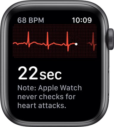Apple Watch Series 5 44mm (GPS + mobil täckning)