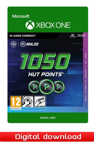 NHL 20 HUT 1050 Ultimate Team Points - Xbox