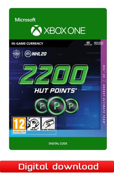 NHL 20 HUT 2200 Ultimate Team Points - Xbox