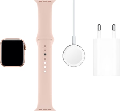 Apple Watch Series 5 40mm (GPS + mobil uppkoppling) - Elgiganten
