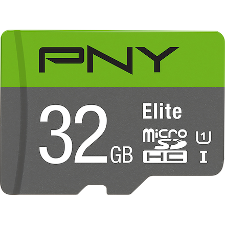PNY Elite Micro SDHC minneskort 32 GB