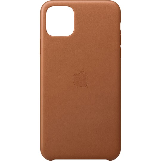 iPhone 11 Pro Max läderfodral (sadelbrun)