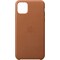 iPhone 11 Pro Max läderfodral (sadelbrun)