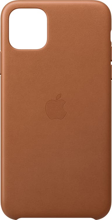 iPhone 11 Pro Max läderfodral (sadelbrun)