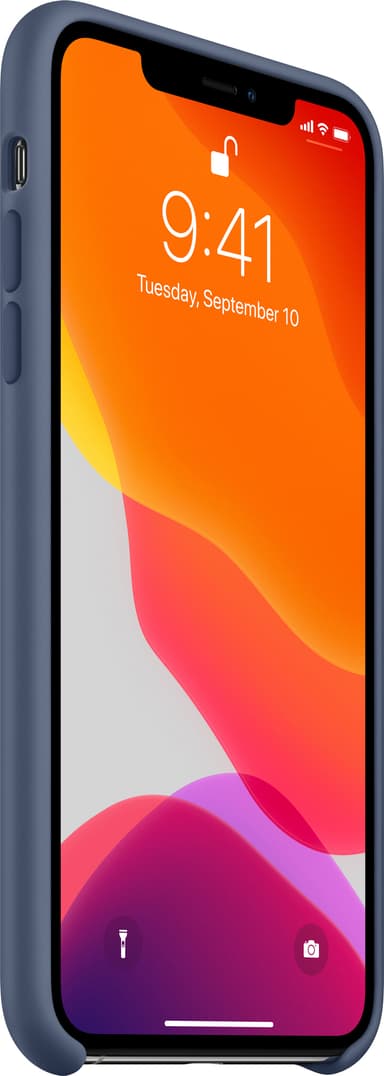 iPhone 11 Pro Max silikonskal (alaskablå)