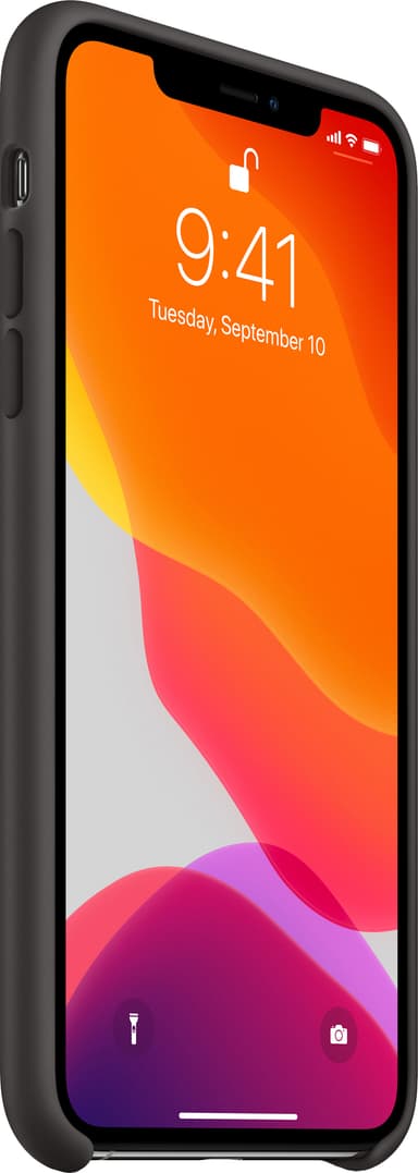 iPhone 11 Pro Max silikonskal (svart)