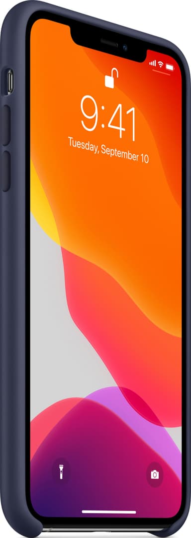 iPhone 11 Pro Max silikonskal (midblå)