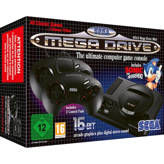 Sega Mega Drive Mini konsol