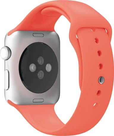 Puro Icon silikon sportarmband för Apple Watch 38-41 mm (korall)
