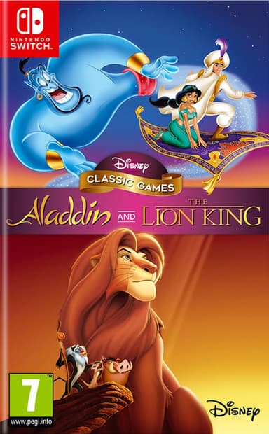 Disney Classic Games: Aladdin och Lion King (Switch)
