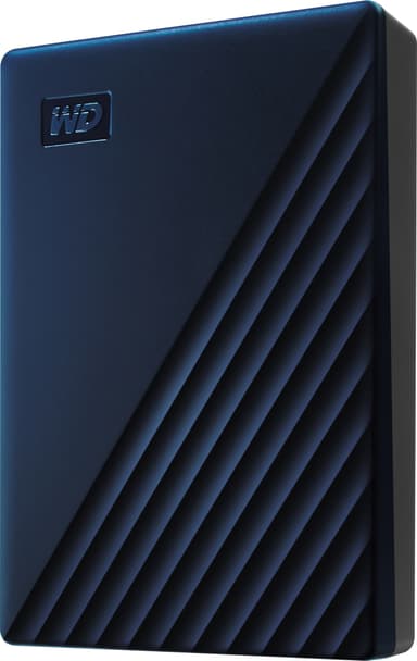WD My Passport for Mac bärbar hårddisk 4 TB (blå)