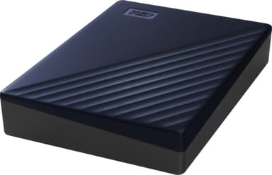 WD My Passport for Mac bärbar hårddisk 4 TB (blå)
