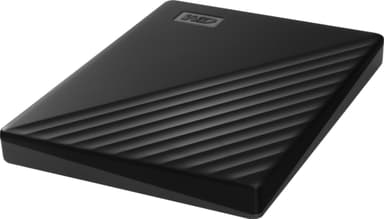 WD My Passport bärbar hårddisk 2 TB (svart)