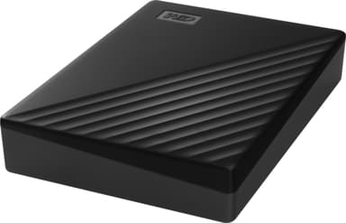 WD My Passport bärbar hårddisk 5 TB (svart)