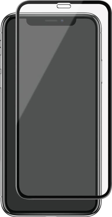 Panzer Full-Fit skärmskydd iPhone Xr/11 (svart)