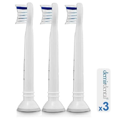 Demirdental Tandborsthuvud motsv. Philips Sonicare Sensitive Mini 3-Pack