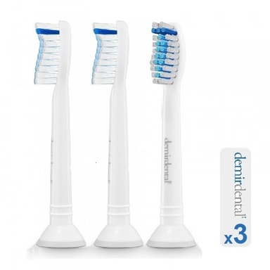 Demirdental Tandborsthuvud motsv. Philips Sonicare Sensitive 3Pack