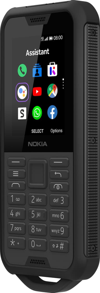 Nokia 800 Tough mobiltelefon (svart)