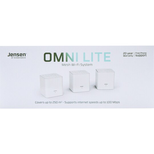 Jensen Omni Lite mesh kit (3-pack)
