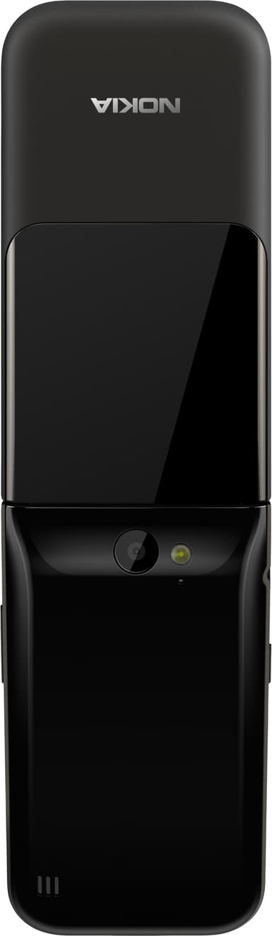 Nokia 2720 Flip mobiltelefon (svart)