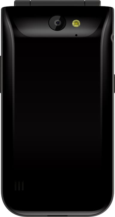 Nokia 2720 Flip mobiltelefon (svart)
