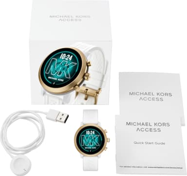 Michael Kors Access MKGO smartwatch 43 mm (guld/vit)