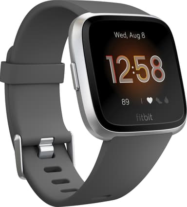 Fitbit Versa Lite smartwatch (mörkgrå)