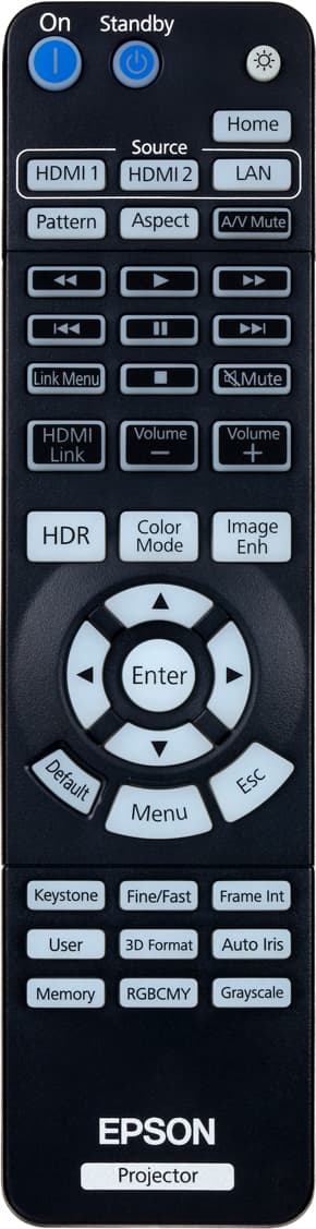 Epson 4K PRO-UHD projektor hemmabio EH-TW7100 (vit)