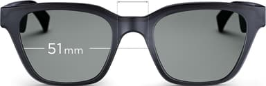 Bose Frames Alto solglasögon med ljud (S/M, svarta)
