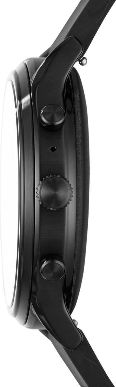 Fossil Carlyle HR Gen. 5 smartwatch 44 mm silikon (svart)