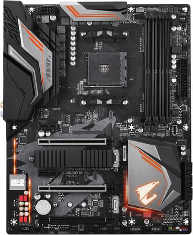 Gigabyte X470 Aorus Gaming Ultra moderkort