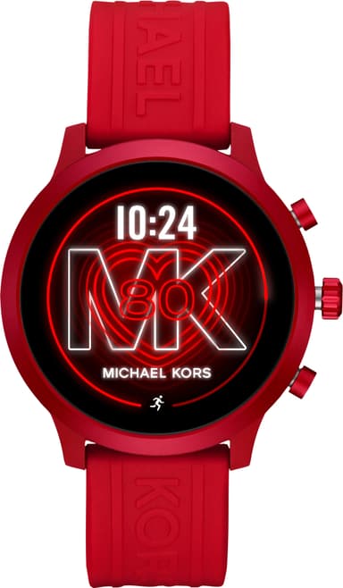 michael kors red smartwatch